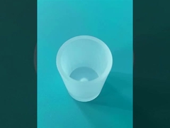 CNC bewerkte het kwartsschot machinaal op hoge temperatuur die van de weerstandsverspreider voor het sputteren van coater wordt gebruikt