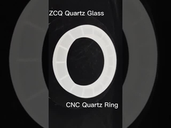 Laboratoriumcnc de Flensweerstand Op hoge temperatuur van het Hoge Precisiekwarts