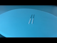 De staaf de hoge precisie op hoge temperatuur van het weerstandskwarts poetste half halve zand vernietigde CNC inkeping op