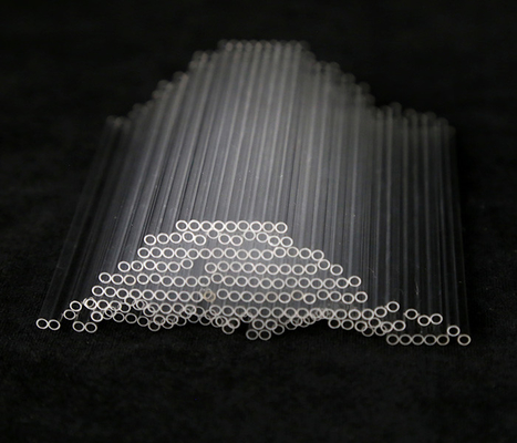 Ultra Thin Walled Quartz Capillary Tube Wall Thickness 0.05mm