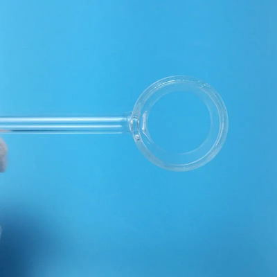 Solar Energy Compatible Clear Quartz Glass Tee Pipe With 2.2g/cm3 Density