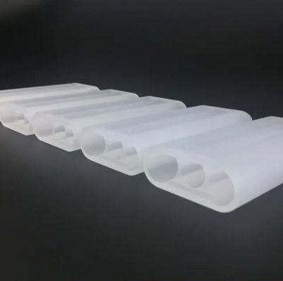 Medical Three-hole Frosted Quartz Chamber With Polished Or Frosted Surface Treatment