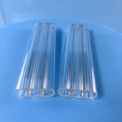 Cerium Doped Optical Quartz Glass Flow Tubes