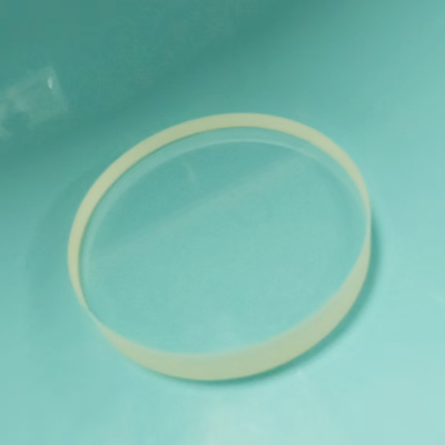 Flat Lead Glass 93x15mm X-Ray Radiation Shielding Quartz Window For Medical DR Industrial NDT Laboratory Hot Cell