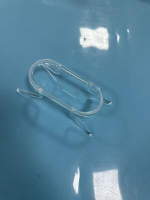Fluid Control Custom Quartz Holder Multi Channel Quartz Tube Assembly Custom