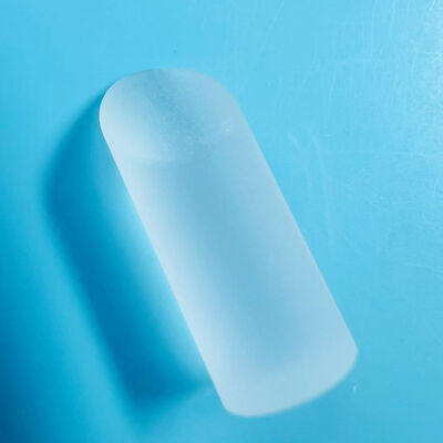 Frosted Fused Silica Rod 9mm Diameter 23.5mm Length Soft Light Diffusion