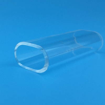 Elliptical Single Wall Custom Laser Flow Tubes And Reflectors - Transparent