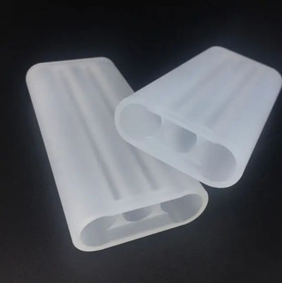 Medical Three-hole Frosted Quartz Chamber With Polished Or Frosted Surface Treatment