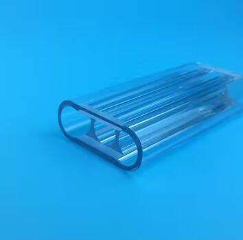 Laser Spare Parts Cerium Doped Three Hole Polished Quartz Chamber