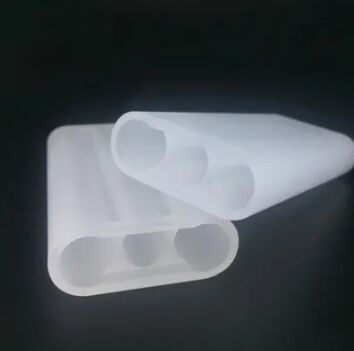 Customized High-Temperature Resistant Frosted Optical Quartz Glass Chamber