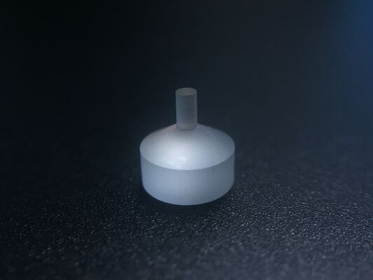 Optical Quartz Glass Quartz End Caps Transparent Or Frosted Coatable Customize